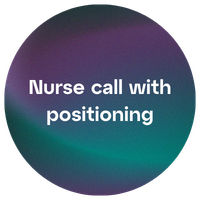 nurse call with positioning
