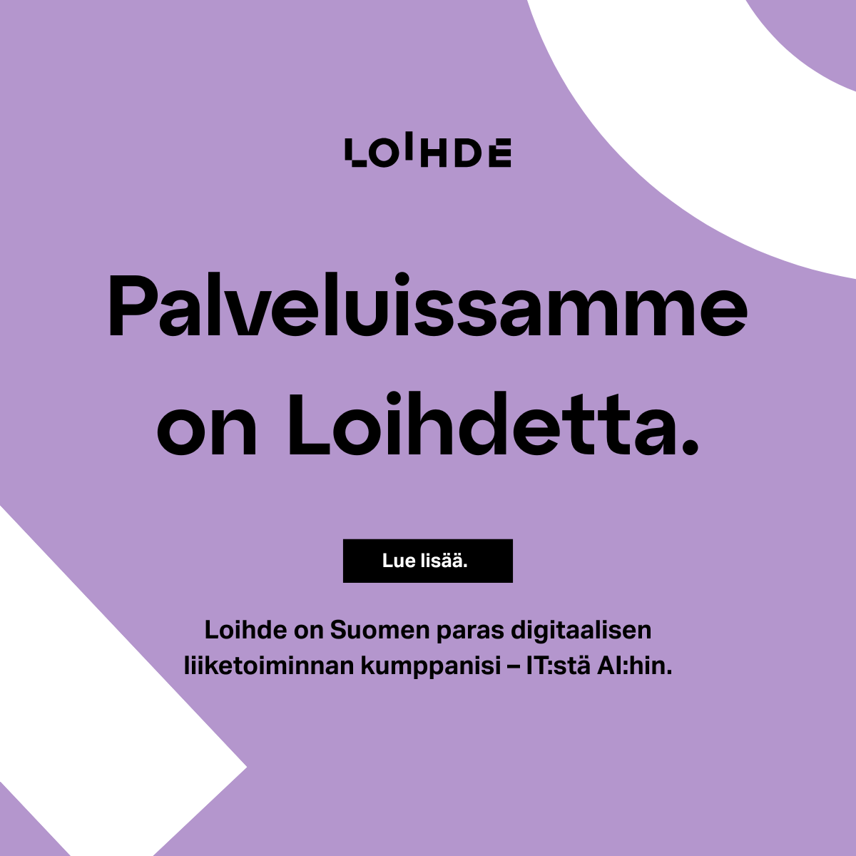 Brändimainos 2025 - palveluissamme on loihdetta Brändimainos 2025 - palveluissamme on loihdetta