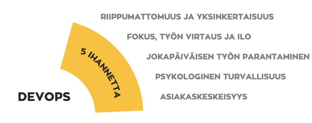 DevOpsin 5 ihannetta