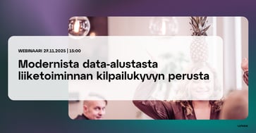 Data-alustasta kilpailukykyä